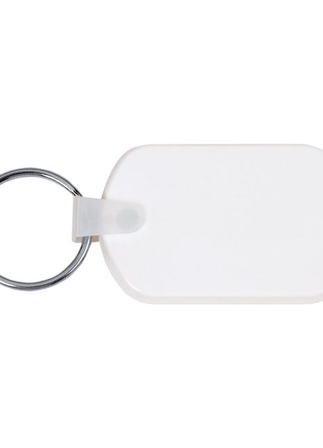 Rectangular Soft Key Tag - White | PromoEO