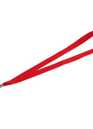 Lanyard with Bulldog Clip - Red | PromoEO