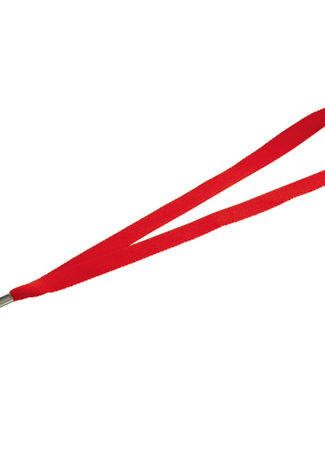 Lanyard with Bulldog Clip - Red | PromoEO