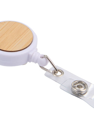 Bamboo Badge Holder - NATURAL | PromoEO