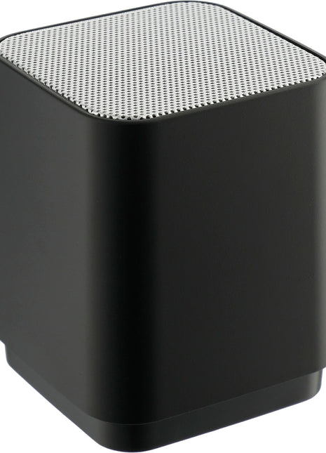Light Up Logo  Bluetooth Speaker - Black | PromoEO