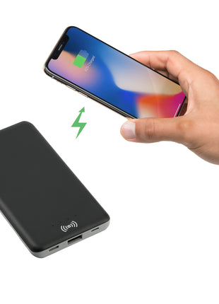 Axial 4000 mAh Wireless Power Bank - Black | PromoEO