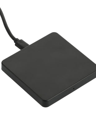 Square Wireless Charging Pad - Black | PromoEO