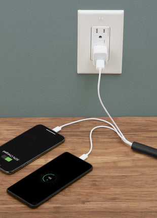 Route Light Up Logo 5-in-1 Cable - Black | PromoEO