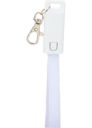 5-in-1 40W PD Charging Cable Lanyard - White | PromoEO