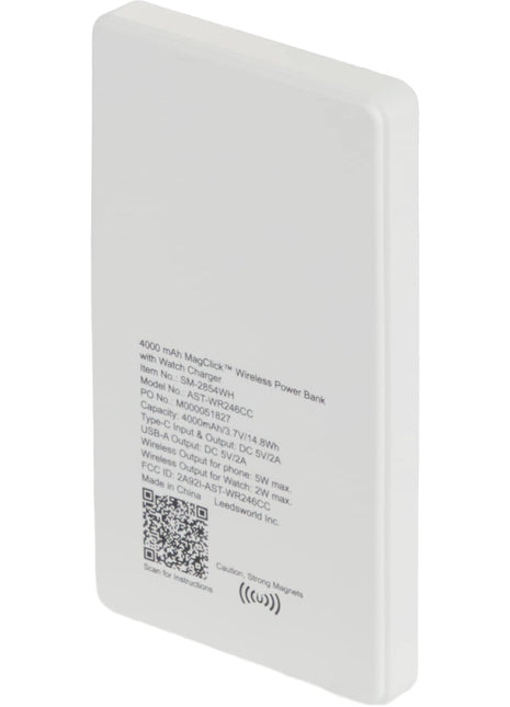 4000mAh MagClick™ PowerBank with iWatch Charger