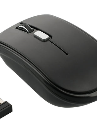 Flash Portable Wireless Mouse - Black | PromoEO