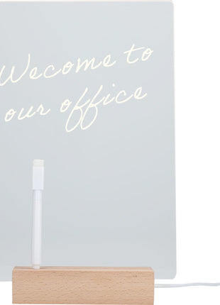 Note Brite Acrylic Dry Erase Board