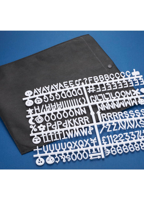 Letters for the Felt Board - Black | PromoEO