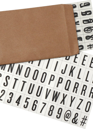 Letters for Cinema Light Box-Small - Natural | PromoEO
