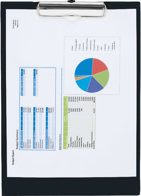 FSC® Mix Maxx Clipboard - Black | PromoEO
