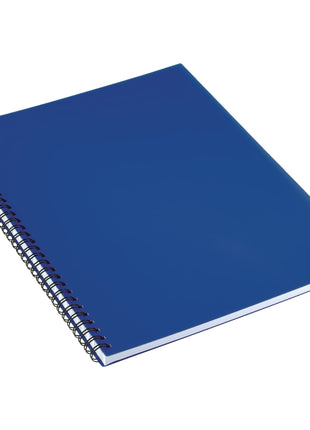 FSC® Mix 8.5" x 11" Lg Business Spiral Notebook - Blue | PromoEO