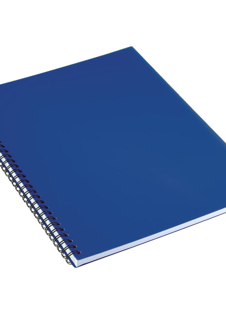 FSC® Mix 8.5" x 11" Lg Business Spiral Notebook - Blue | PromoEO