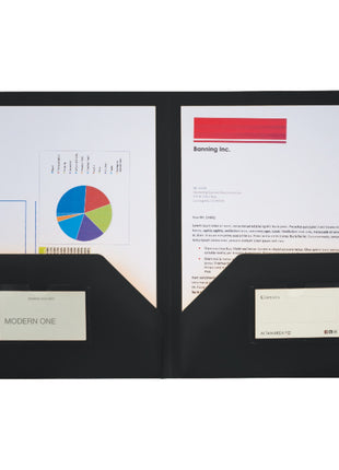 Old School Folder - Transparent Black | PromoEO
