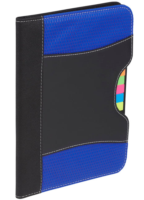 FSC® Mix Flare Organization Jr. Padfolio - Blue | PromoEO