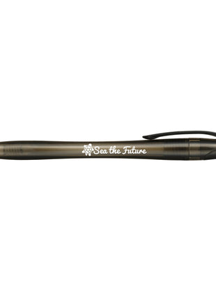 Recycled PET Cougar Ballpoint Pen - Black | Bullet