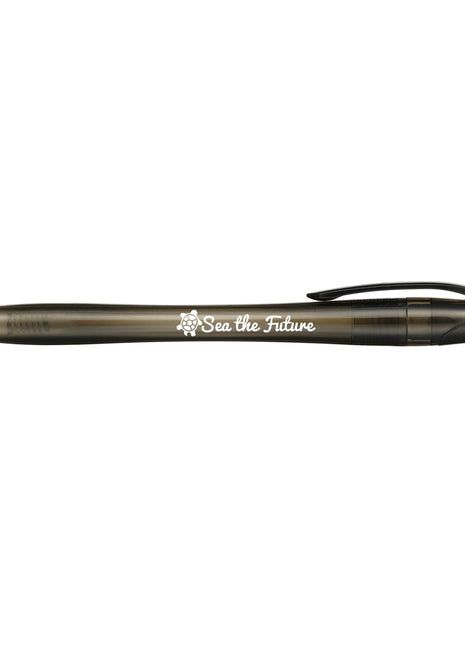 Recycled PET Cougar Ballpoint Pen - Black | Bullet