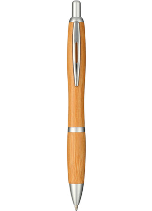 Bamboo Nash Ballpoint Pen - Natural | PromoEO