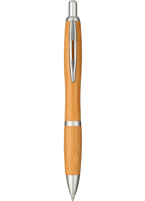 Bamboo Nash Ballpoint Pen - Natural | PromoEO