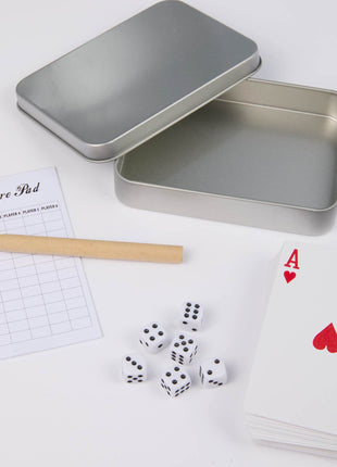 Playing Cards & Dice Game Set