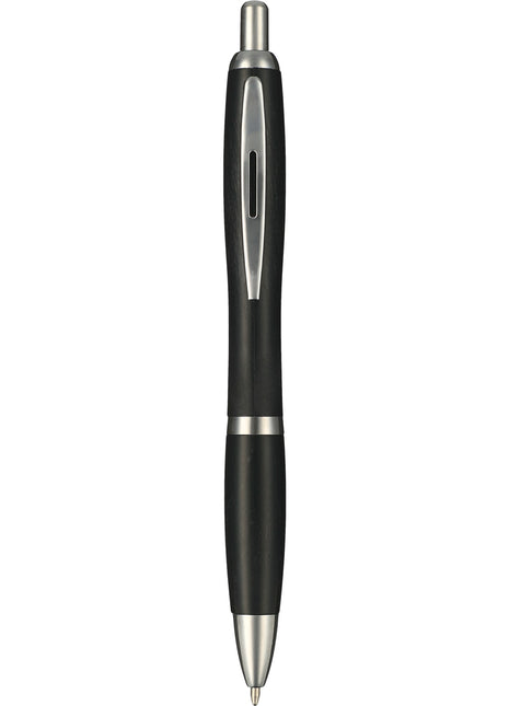 Nash Wheat Straw Ballpoint - Black | PromoEO