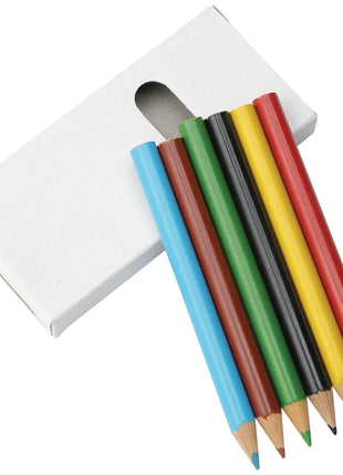 Sketchi 6-Piece Colored Pencil Set - White | PromoEO