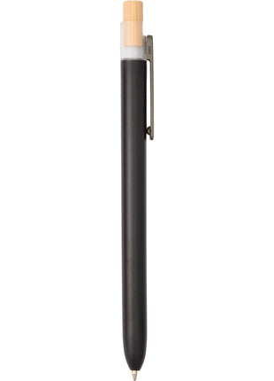 Paige Recycled Ocean Bound Plastic Pen - Black | PromoEO
