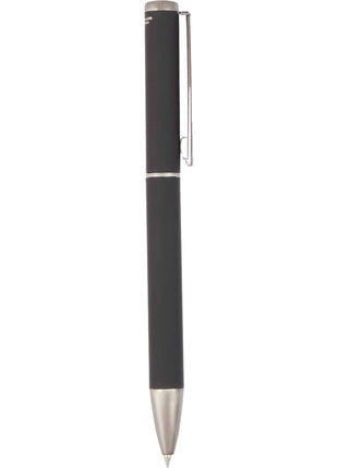 Harper Soft Touch Recycled Aluminum Gel Pen - Black | PromoEO