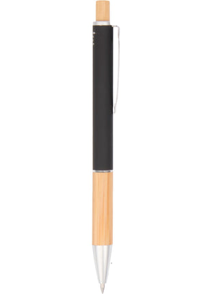Bamboo rAL Soft Touch Ballpoint - Black | PromoEO