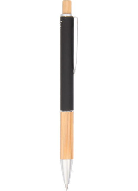 Bamboo rAL Soft Touch Ballpoint - Black | PromoEO