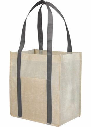 Pluto Recycled Non-Woven Small Grocery Tote