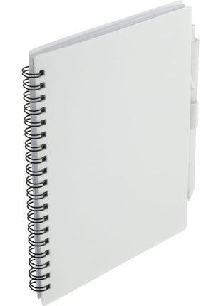 FSC® Recycled 5.5â x 7â Spiral Notebook w/ RPET Pe
