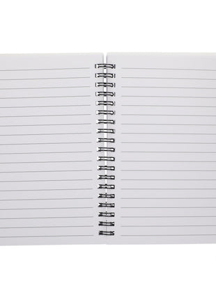 FSC® Recycled 5" x 7" Star Spiral Notebook with Pe