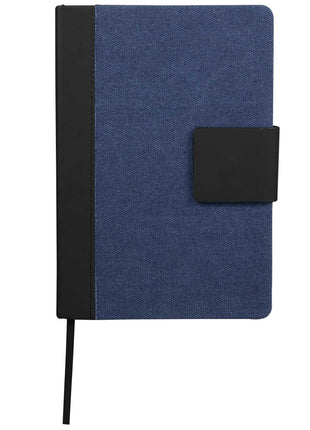 5.5" x 8.5" FSC® Recycled Canvas Bound Notebook