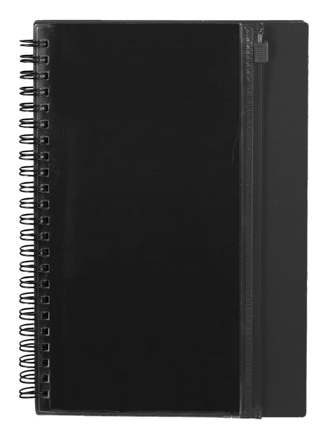 5.5" x 8.5" Spiral Notebook with Clear Pocket