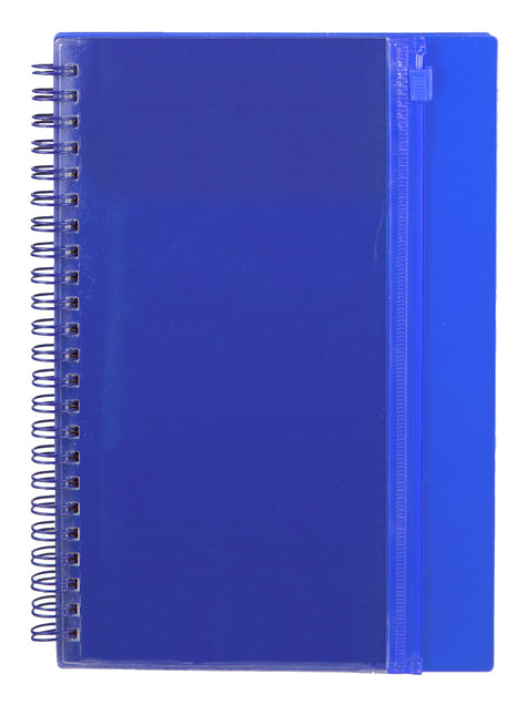 5.5" x 8.5" Spiral Notebook with Clear Pocket