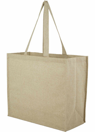 4oz Recycled Cotton Shopper Tote with Laminated