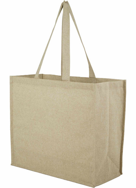 4oz Recycled Cotton Shopper Tote with Laminated