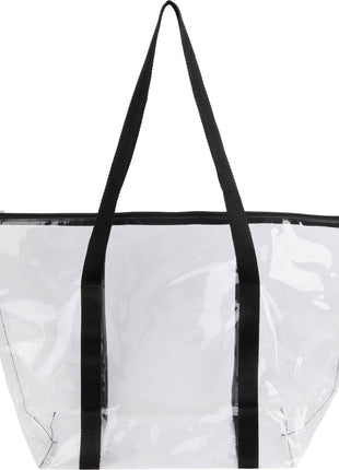 Urban Clear Tote - Black | PromoEO