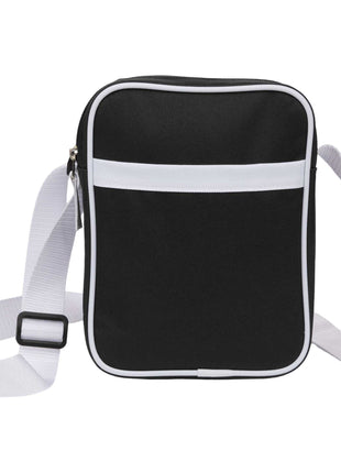 Varsity Recycled Crossbody - Black | PromoEO