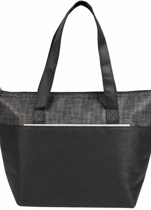 Mist Recycled 9-Can Non-Woven Tote Cooler