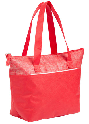 Mist Recycled 9-Can Non-Woven Tote Cooler