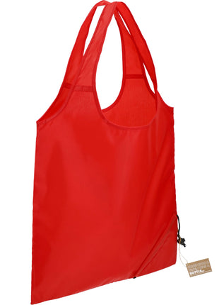 Bungalow RPET Foldable Shopper Tote - Red | PromoEO
