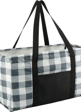 Buffalo Plaid Utility Tote