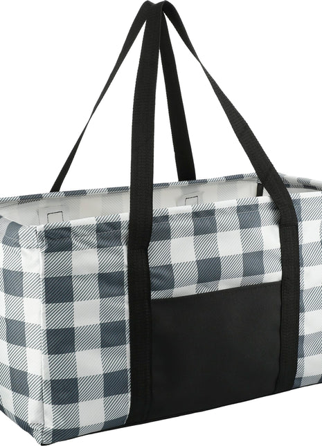 Buffalo Plaid Utility Tote