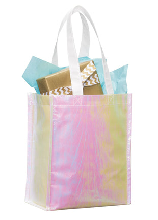 Iridescent Non-Woven Gift Tote