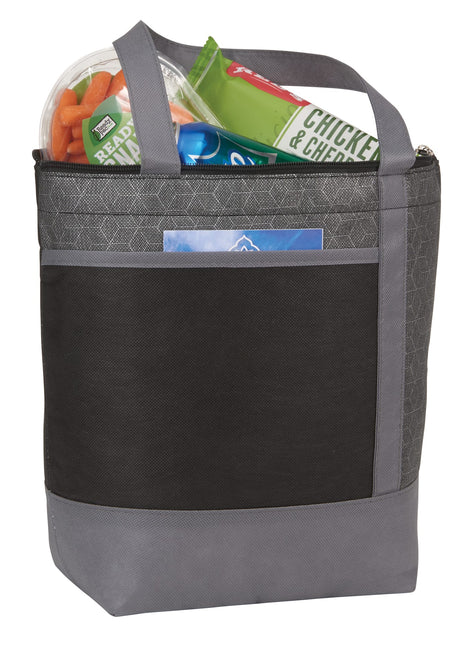 Chrome Non-Woven 9 Can Lunch Cooler