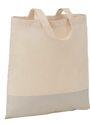 Silver Line Cotton Convention Tote - Natural | PromoEO