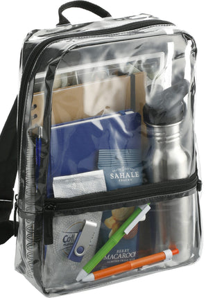 Rally Slim Backpack - Black | PromoEO