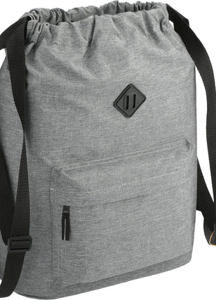 Essentials Recycled Insulated Drawstring - Graphite | PromoEO